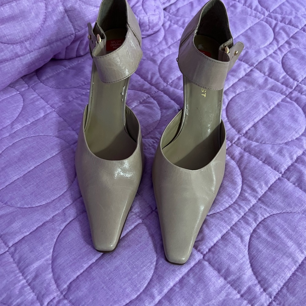 Tan Strap Heels by Nine West